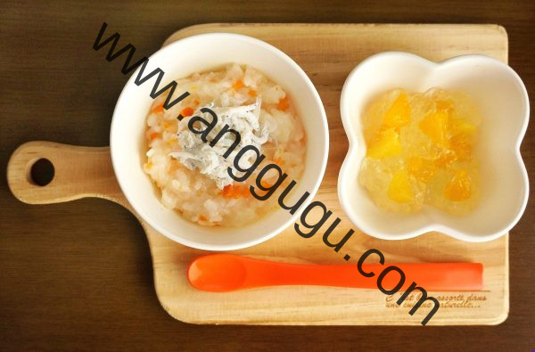 辅助食品分量参考